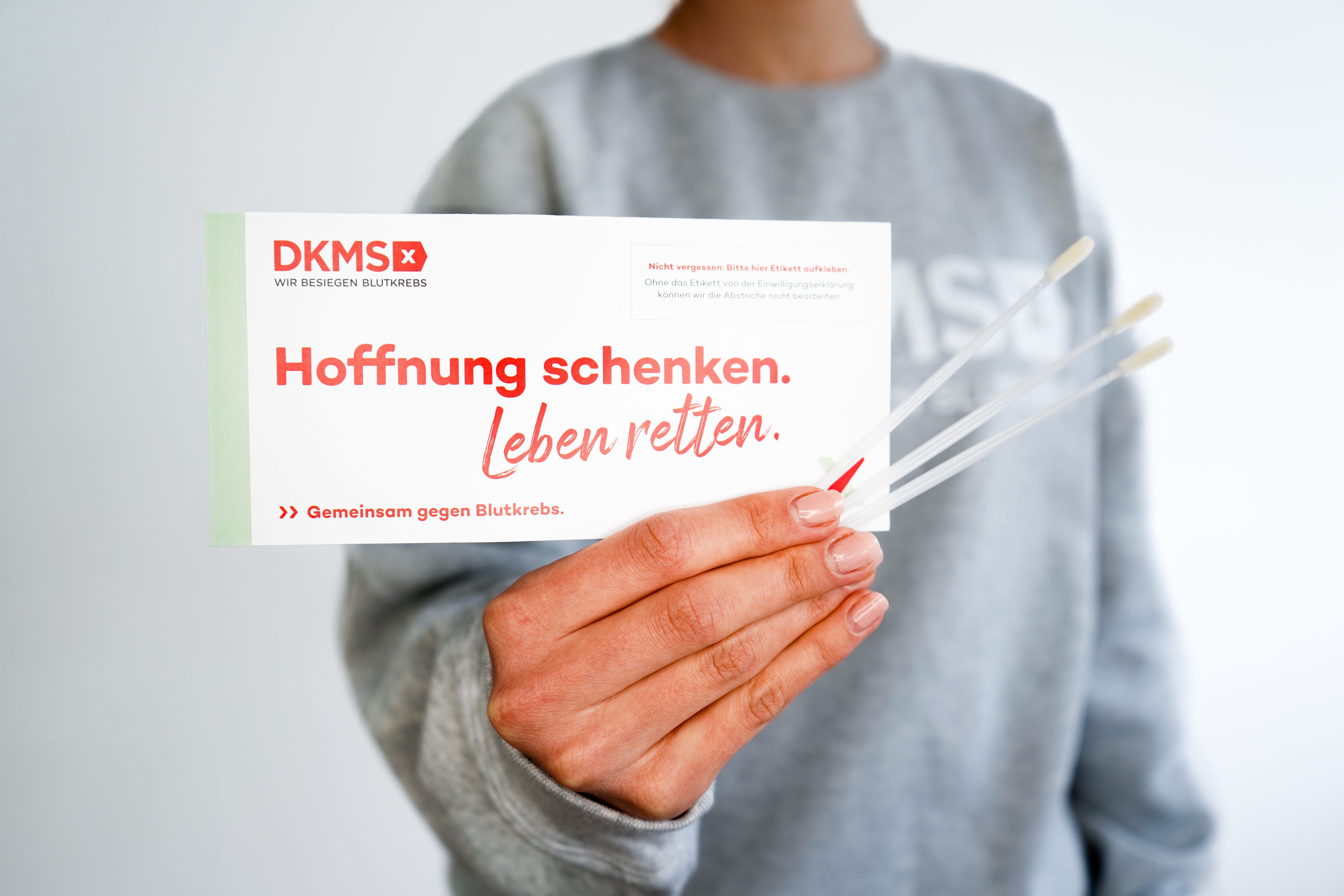 Auch bei uns hat das funktioniert © DKMS DKMS_Registrierungsset