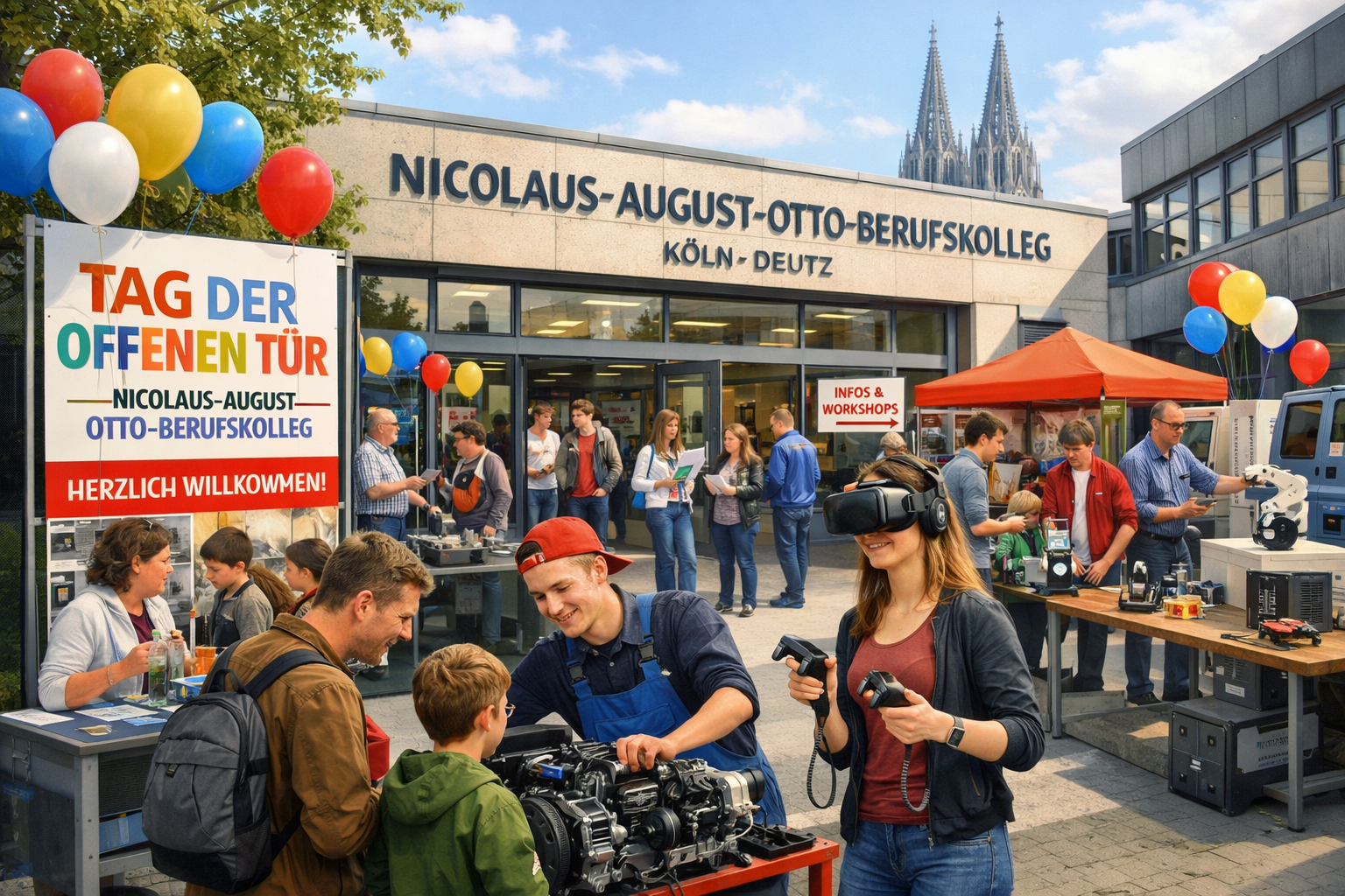 Tag der offenen Tür am NAOB – KI-generierte Beispielabbildung tdot_26