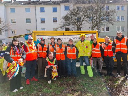 Lokführer:innen vom NAOB © NAOB Karneval1a