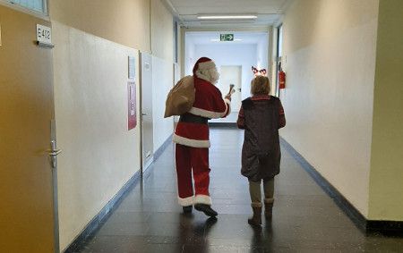 Santa Claus und Rudi machen das NAOB unsicher