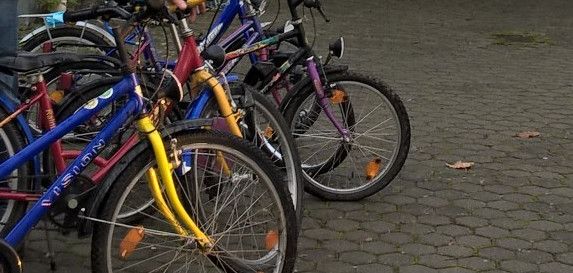 Die fünf ausgewählten Fahrräder