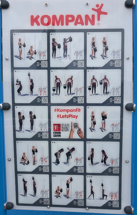 Anleitung in drei Schwierigkeitsstufen fitness4