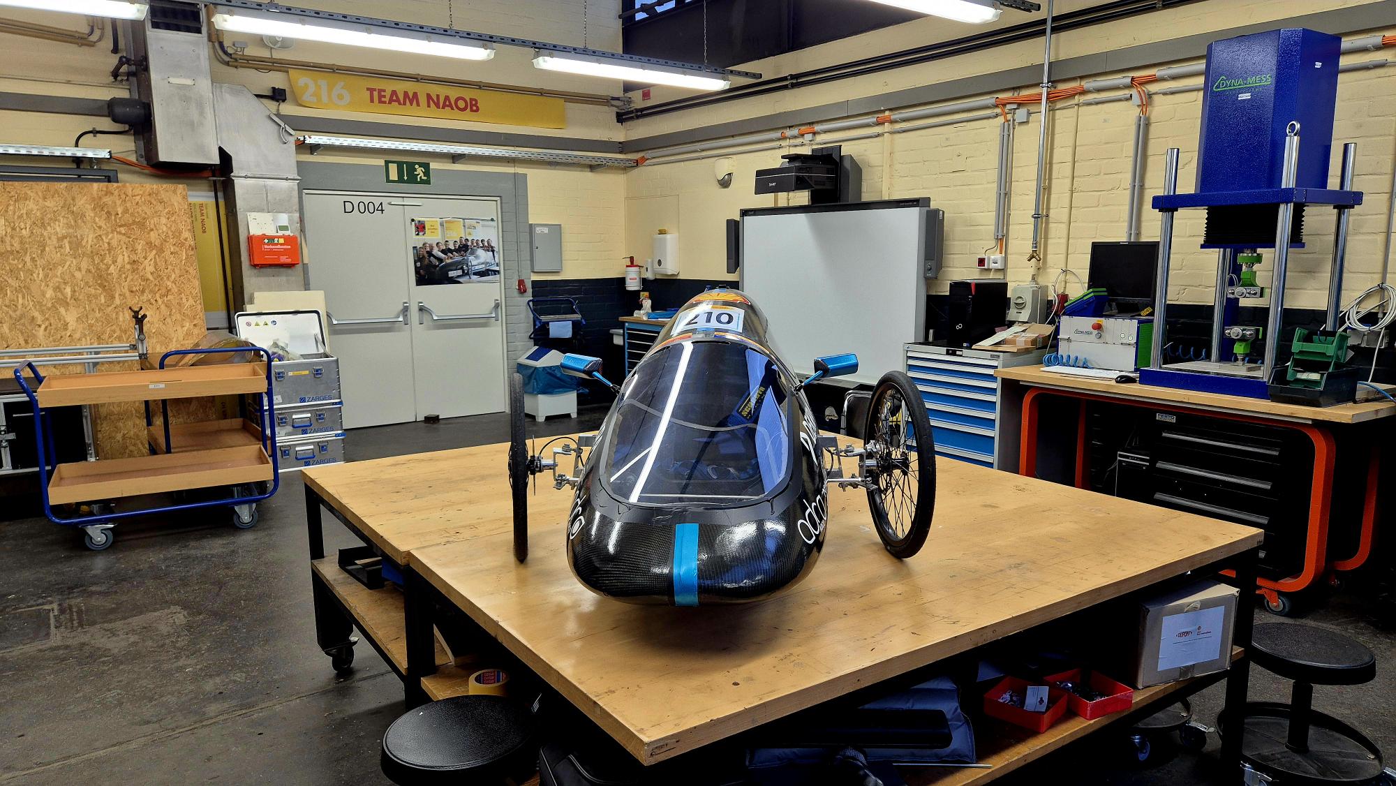 Der H₂-Runner im Labor H2-Runner2a