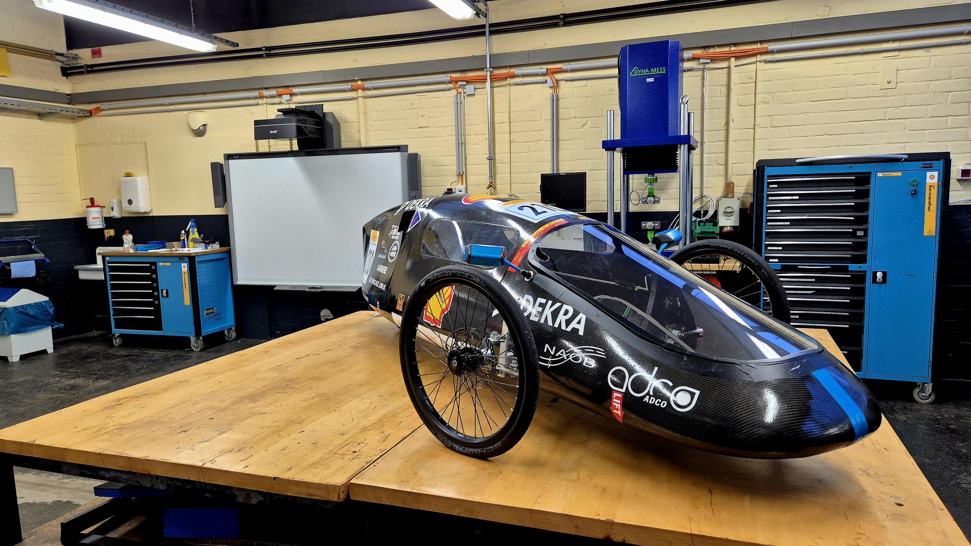 Der H₂-Runner im Labor H2-Runner3a